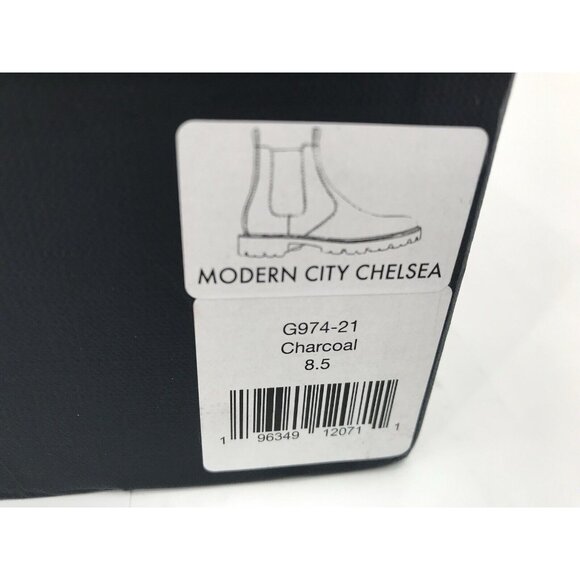 Good Man Brand Modern City Chelsea‎ Boot Size 8.5 Charcoal $268 Italian Suede main image 9